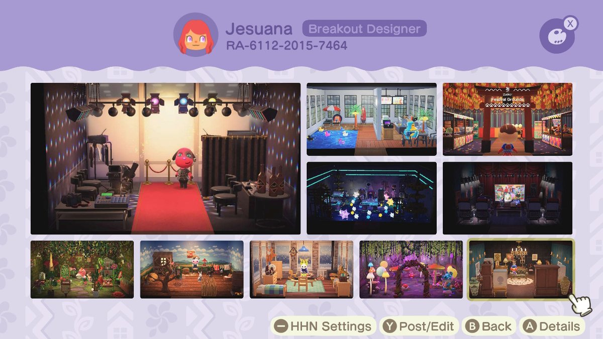 jesuanayuuki's tweet photo. My designer page is up baby! #AnimalCrossing #ACNH #NintendoSwitch #HHRA https://t.co/F4zArTWKW8