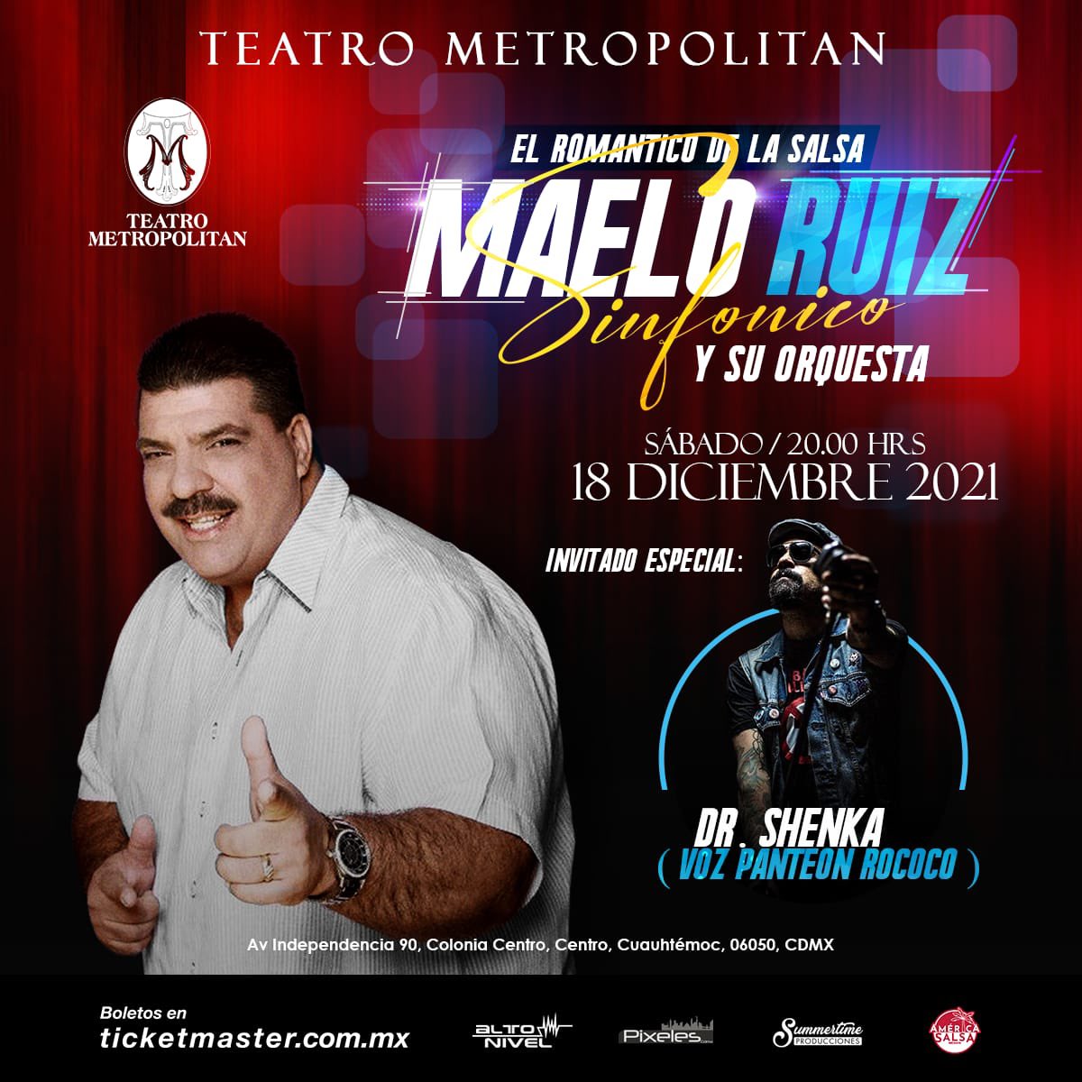 Siguiente invitado del maestro <a href="/Maelo__Ruiz/">Maelo Ruiz</a> !! <a href="/ShenkaOfficial/">Dr. Shenka</a>