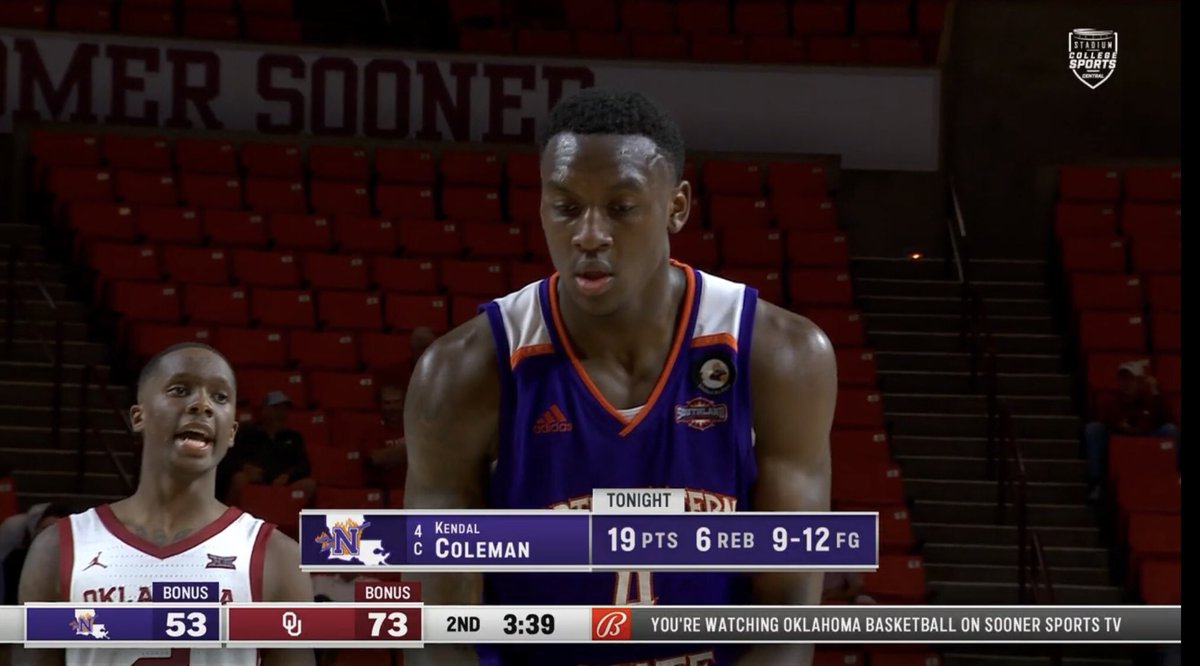 He is giving the Sooners fits.