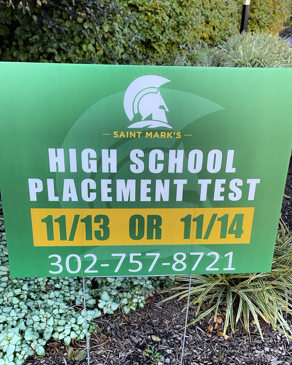 SaintMarksHS's tweet photo. Our Saint Mark’s High School Placement Test takes place this weekend on 11/13 or 11/14. Taking the test at Saint Mark’s guarantees the consideration for Academic Scholarships, which begin at $2,500 &amp; may increase depending on performance. Register now at https://t.co/15NO3Cg0a0! https://t.co/aHr7kWCOxq