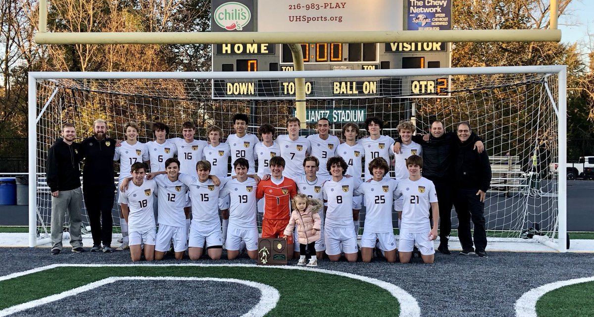 EAGLES‼️ Boys Varsity Soccer plays tomorrow vs. St. Ignatius @ Brunswick Auto Mart Stadium in the STATE SEMIFINALS ⚽️⚽️ WEAR WHITE❕Game starts @ 7:00 🚨 Keep making history Eagles… #BeatIgnatius #FinalFour #GoEagles 🦅 <a href="/Avon_BoysSoccer/">Avon HS Boys Soccer</a> <a href="/avoneagles/">avoneagles</a> <a href="/SupportAvonSch/">Support Avon Schools</a>