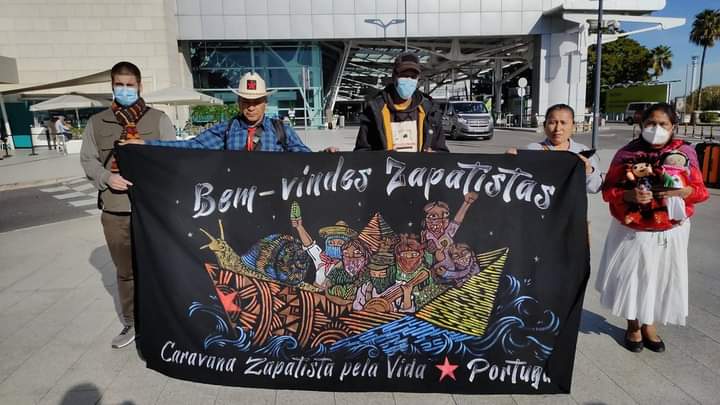 Actividades del CNI-CIG y FPDTA-MPT del CNI en Lisboa la Gira Zapatista.
#CNI25 #LuchaResistenciaRebeldia #Travesíaporlavida #EZLN #CNI #CIG #FPDTAMPT #LaGiraZapatistaVa #AltoALaGuerraContraLasComunidadesZapatistas #ChiapasSinParamilitares #ElEZLNnoEstaSolo #ApoyoTotalEZLN