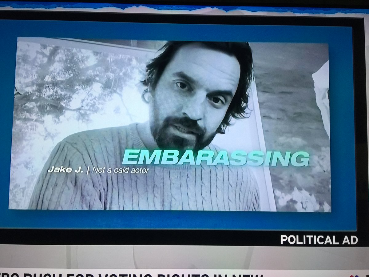 This is from a great political ad, but misspelling embarrassing is...you know. They should have used Bulletproof. <a href="/ProofingExperts/">Bulletproof</a> bulletproofonline.com