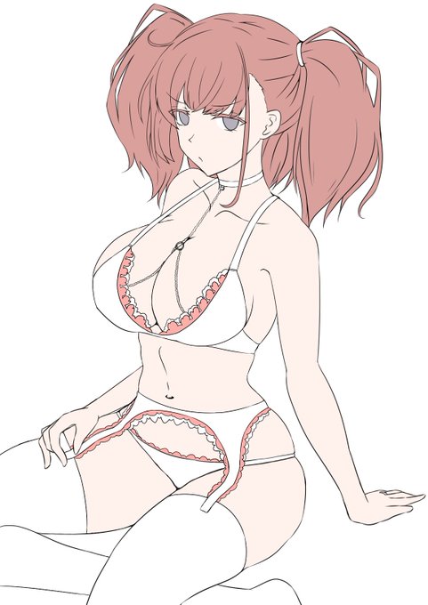 ベースカラーまで終わってたので仕上げるかー、と思ってみたら細かいところが気になって結局結構直した、、、
人体って難しい 