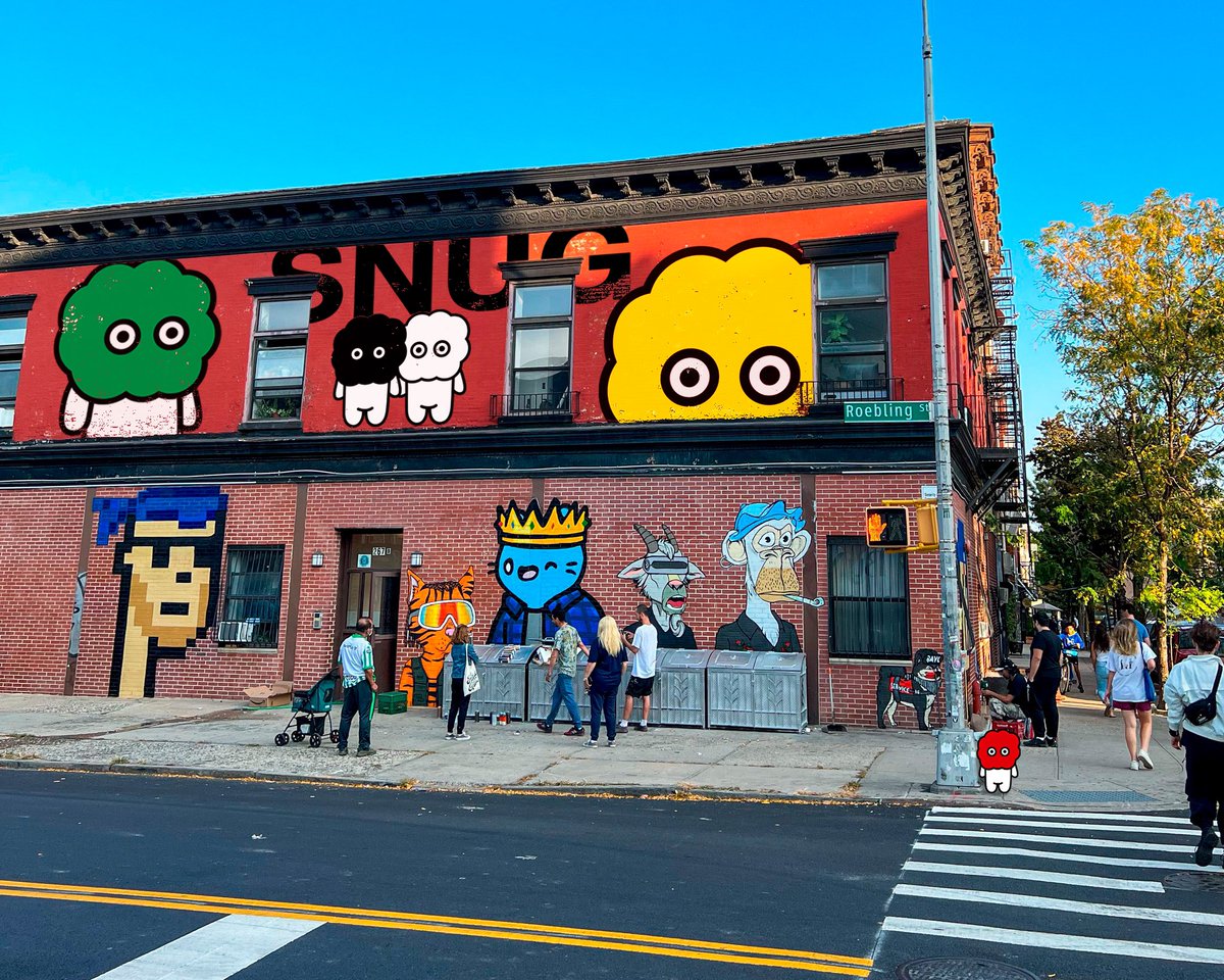 "SNUG"series はまず日本で #CryptoPunks や #BAYC #CoolCats みたくコレクターであれば1点は持ってたい！と思えるようなコレクションになりたい。

作品価値はその3つには遠く及ばないけど、これからNFTに人がどっと入ってくる機を楽しみにしつつ浸透させてくぞ🔥😆🔥
#NFTs #NFTCommunity #wagmi