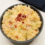 朝食メニューとしてもぴったりそう!イタリア風に仕上げたという「卵かけご飯」レシピ!