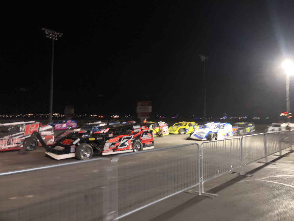 Racing in the desert tonight