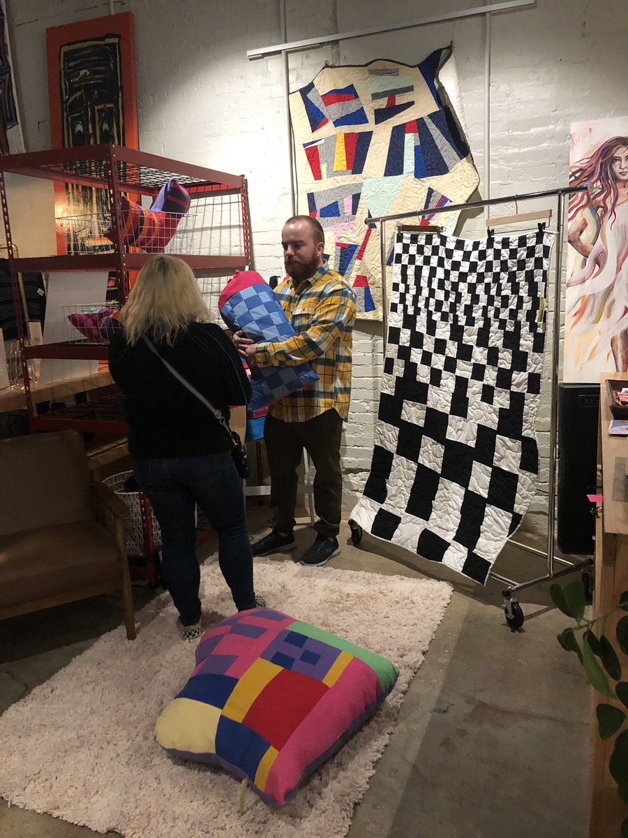 patchwerrrk's tweet photo. Having a blast at my store in the Paseo Arts District! https://t.co/U6KlcrypnQ