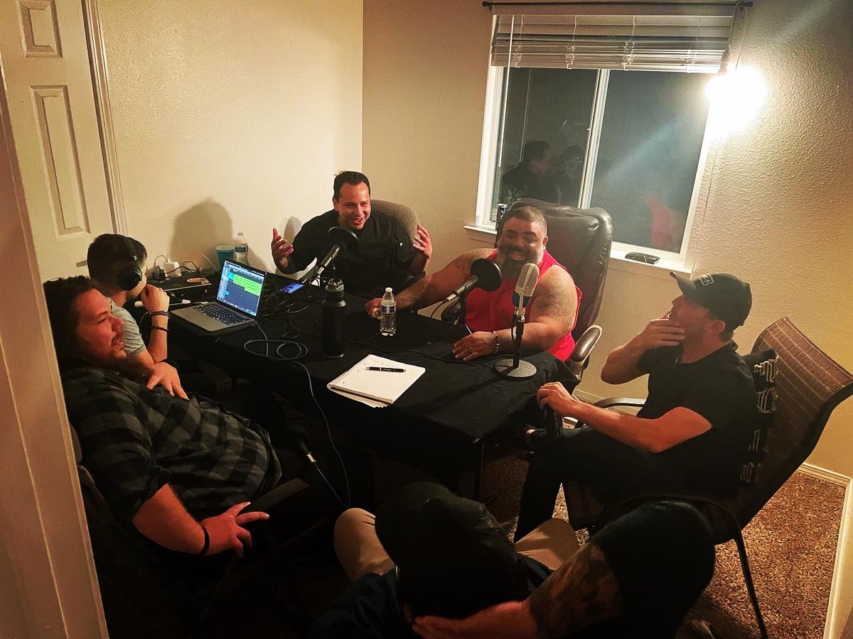 backburnerpc's tweet photo. Recording session tonight! Great times with Josh Kennon from Fork &amp; Fig + Eric Banda of Dirty Bourbon so far. Who else is on the guest list for tonight? I guess you'll have to click the link in bio, subscribe, and find out! https://t.co/zJXGGjGROr