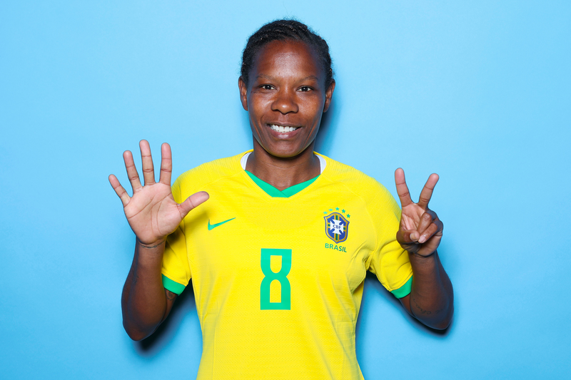 FIFAWWC's tweet photo. 🗓️ The date is set ⏲️

🇧🇷 Formiga will make her final appearance for @SelecaoFeminina against India on 25 November in Manaus

🙌 A true icon of the game with a career stretching over a jaw-dropping four decades and seven, yes SEVEN, #FIFAWWC's

👏 We wish you well legend 👑 https://t.co/c5Mo2t4DXi