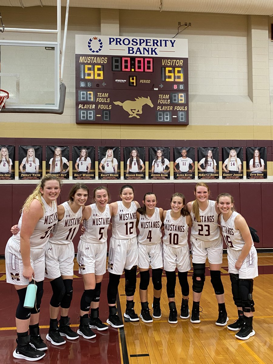 ebel_sonja's tweet photo. Lady Mustangs win first home game!
Awesome game tonight ladies!  ⁦@MWHS_GBB⁩ #GID https://t.co/OOLYG3rNPm