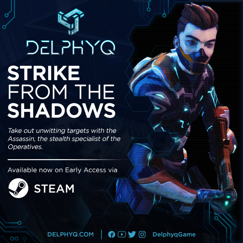 DelphyqGame's tweet photo. Learn how the Assassin class works and operate behind enemy lines

Unit Spotlight: https://t.co/xKIXi0kMAK

#Delphyq #RealTimeTactics #Steam #Strategy #indiedev #indiegame