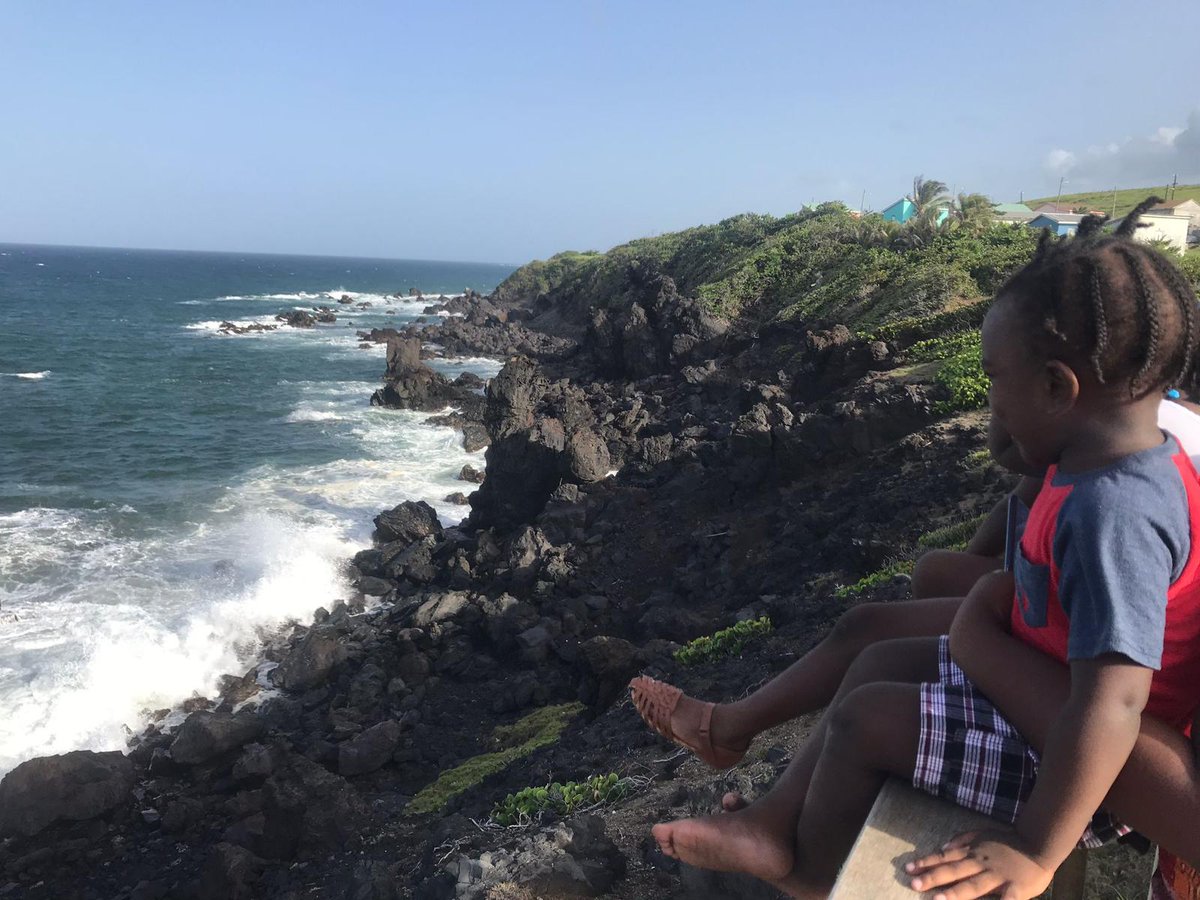 KejelJ's tweet photo. Rock formation from lava flow at the base of coastal cliffs in Belle Vue, St Kitts. Definitely a site to see when you visit! #volcanicactivity #inactivevolcano https://t.co/4218Z7Hyve