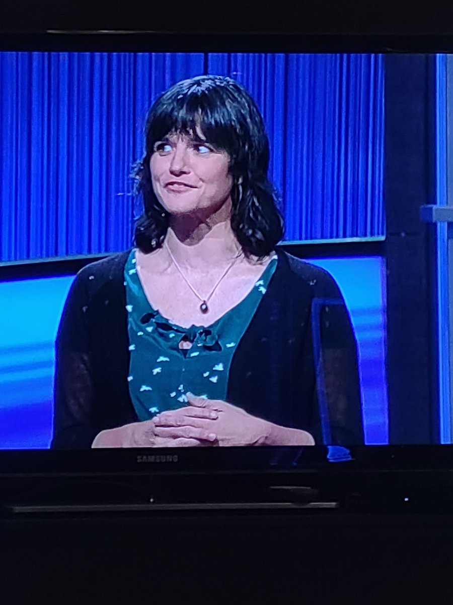 LCranston69's tweet photo. @OfficialJLD  I swear you were on Jeopardy Monday night. https://t.co/PYklG3DOWn