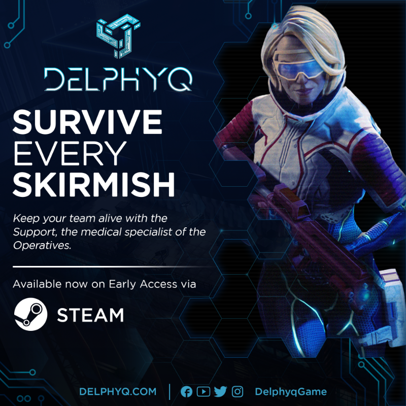 DelphyqGame's tweet photo. Learn how the Support class works so you can survive each fight.

Unit Spotlight: https://t.co/q7wqeK47Mg

#Delphyq #RealTimeTactics #Steam #Strategy #indiedev #indiegame