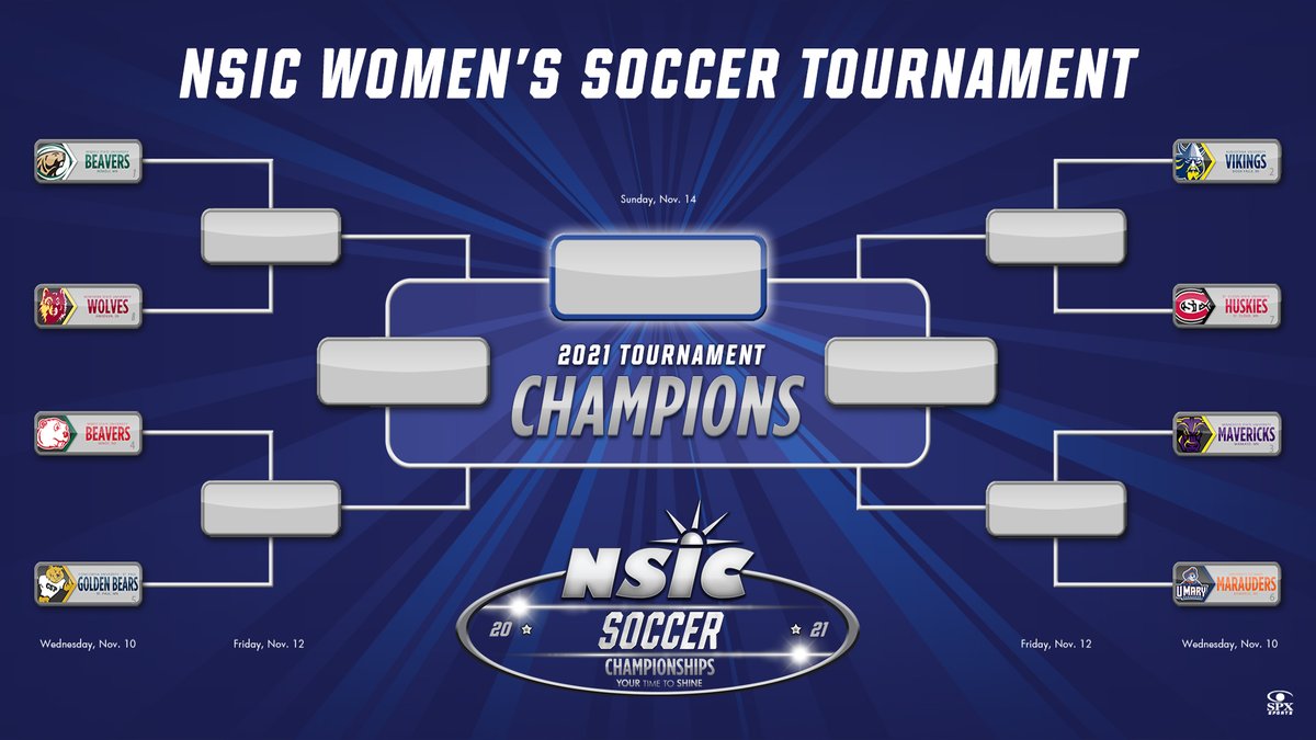 NorthernSunConf's tweet photo. #NSICSoc Tournament Begins Wednesday 
#YourTimeToShine
📺#NSICNetwork
📈 https://t.co/i2WrrJtGL1

Tournament Central: https://t.co/RZrfvQnUWU https://t.co/Qwp2R9BBjh