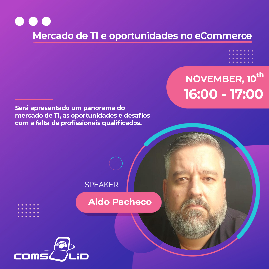 Lembrando que só serão contemplados com prêmios e certificados aqueles que estiverem inscritos nas palestras que irão assistir... Então corre pra garantir sua vaga!

⬇️ Link para inscrição:
comsolid.4.events/#/inscricao/co…

⬇️ Link para transmissão:
youtu.be/zSuytXtS3Sk