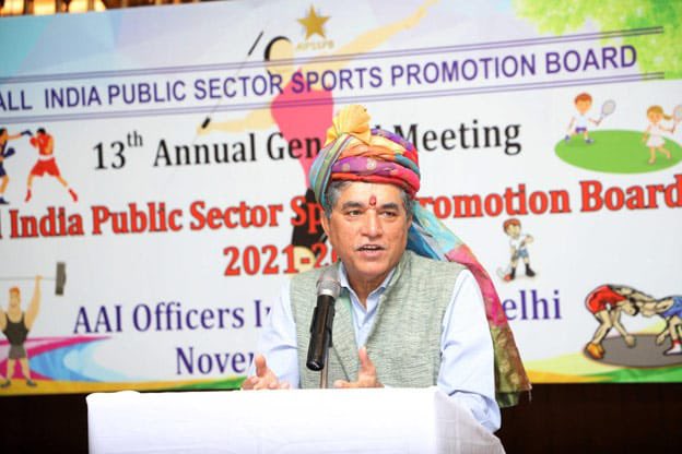 .@CMD_ONGC unanimously nominated President of All India Public Sector #Sports Promotion Board #AIPSSPB during its 13th #AGM. Under his tenure as Executive VC, nine #ONGC &amp; <a href="/IndianOilcl/">Indian Oil Corp Ltd</a> officers conferred Arjuna &amp; Dhyanchand Awards 2021. <a href="/PetroleumMin/">Ministry of Petroleum and Natural Gas #MoPNG</a> <a href="/HardeepSPuri/">Hardeep Singh Puri</a> <a href="/Rameswar_Teli/">Rameswar Teli</a>