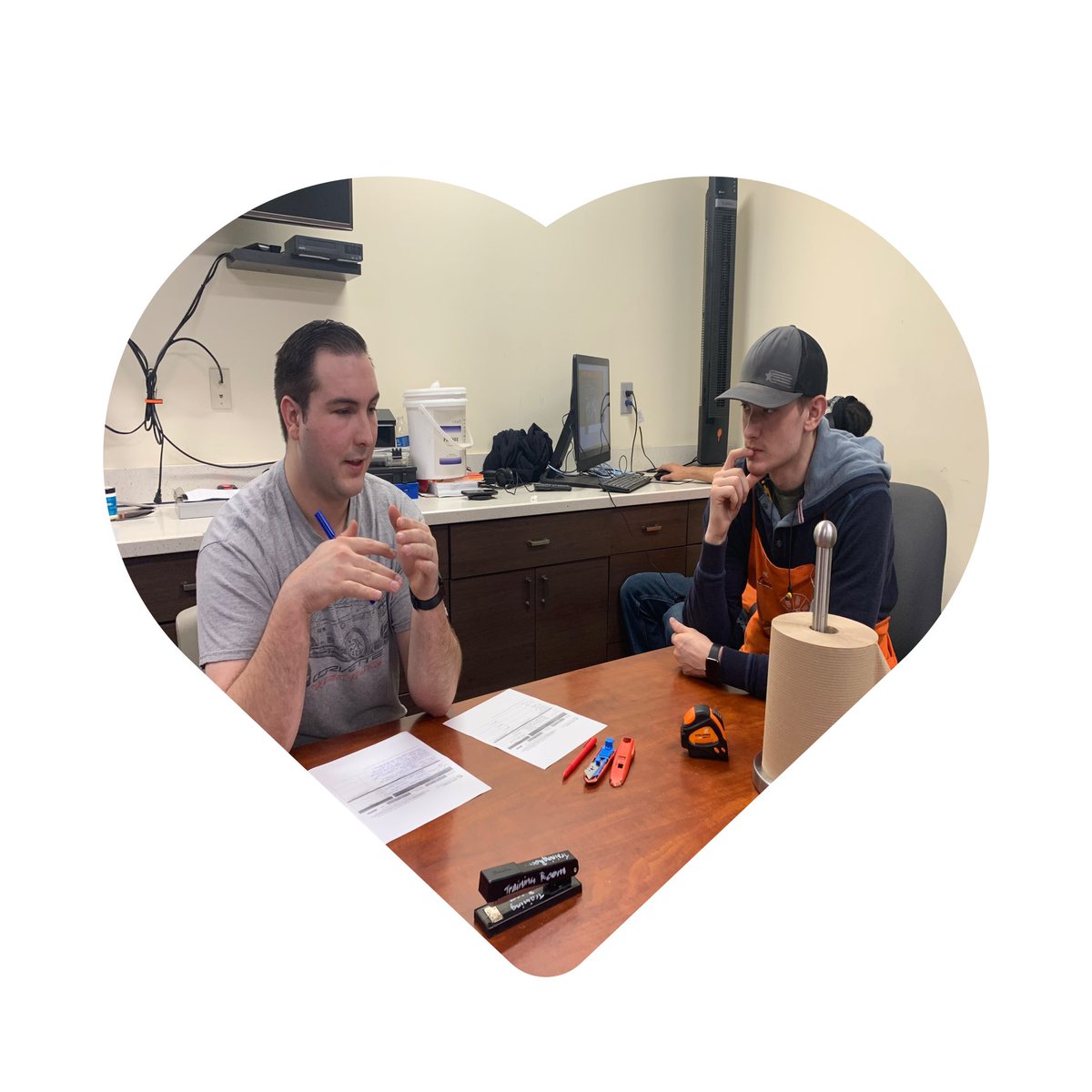 nrk0680's tweet photo. Congratulations Connor! 🎊👍🏼Officially Full-Time 😎💯👋🏼 his very first request, blue print with DS Spencer! #OrangeDreams #6570NightWarriors @ClementsEverett @HdKalsnes @aleks_kreslins @jessabrooksTHD @ericbernal01 https://t.co/BqKdWBeOnC
