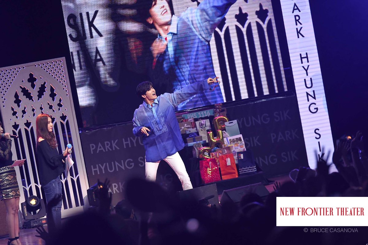 NewFrontierPh's tweet photo. Park Hyung Sik wearing a barong still lives in our mind rent free. ππ₯°
Do you remember this day 4 years ago?
#ConcertAnniversary #PHSManila #ParkHyunSik #NewFrontierTheater #ThrowbackThursday #tbt https://t.co/U5ReQJEVNn