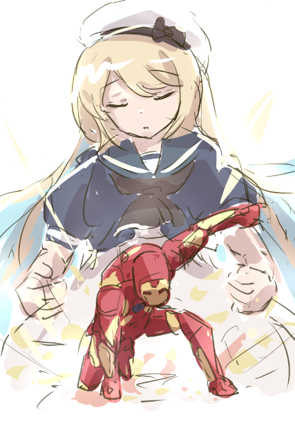 ジャーヴィス(艦隊これくしょん) 「」|トオダアルカ@艦隊名古屋G-01のイラスト