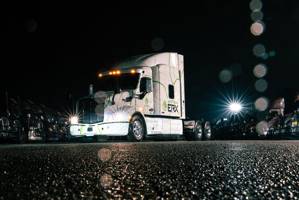 A rainy night but the @hyliion team is hard at work in Rochester NY.....the Hypertruck Roadshow at <a href="/Wegmans/">Wegmans Food Markets</a> starts tomorrow!