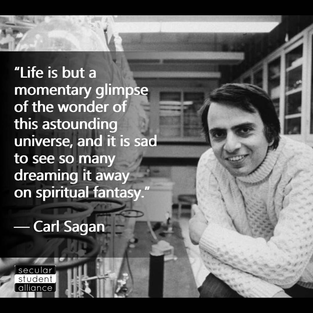 SecularStudents's tweet photo. Happy Birthday, Carl Sagan! https://t.co/AC0Rx9Htvy