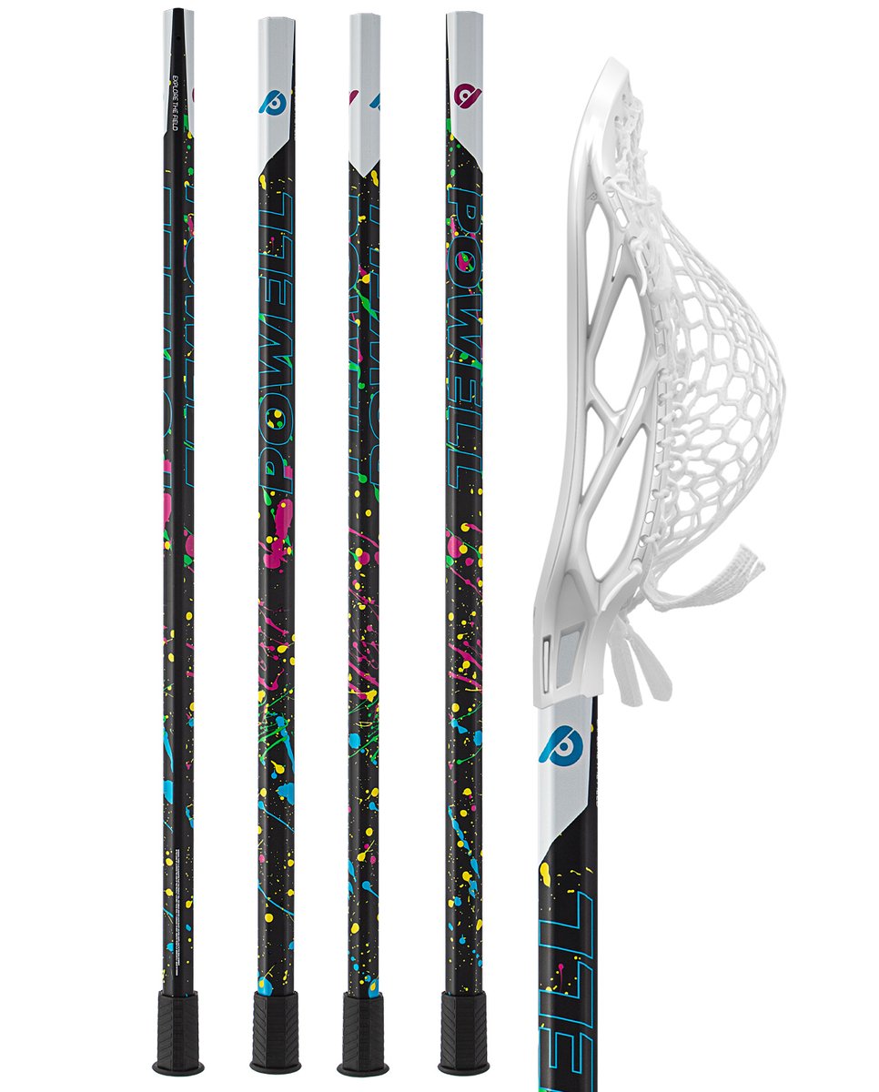 jeffpaul's tweet photo. So stoked for @powelllacrosse's #StickWeek! I just grabbed Jeff Neuman's Pioneer II Attack custom to be paired with a black Switchback Limited Edition Splatter and Shoreline tee for good measure. Now to figure out what to do with the spare Pioneer II Attack head. #ExploreTheField https://t.co/xbvAVldWXj