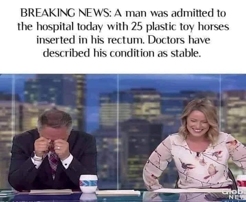 Wild horses couldn't drag me away...