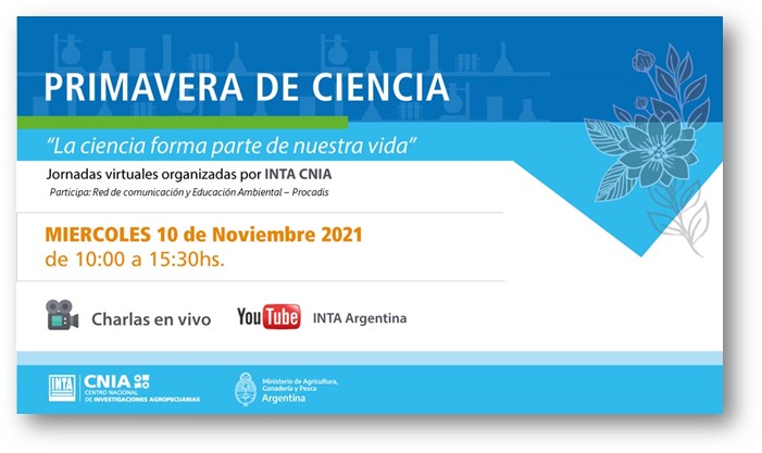 Se sienten curiosxs y quieren saber más sobre las cosas en las que trabajamos lxs científicxs? Conectate de 10 a 15:30hs a este link: youtube.com/watch?v=Y2YIWx…  <a href="/iabimo/">IABIMO</a> @CienciasInta <a href="/intaargentina/">INTA</a> <a href="/INTAInforma/">INTA Informa</a>