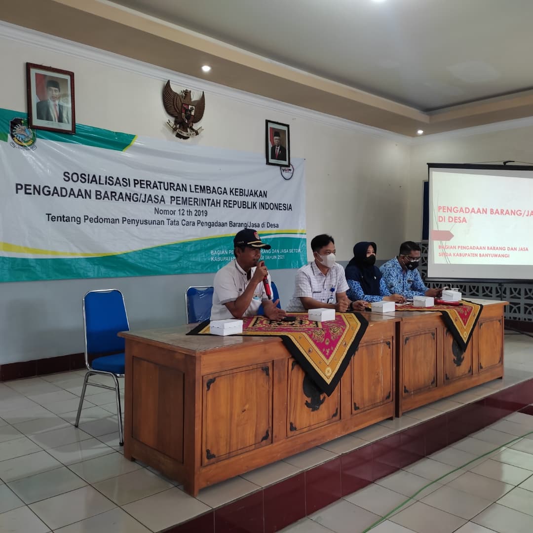 CluringBWI's tweet photo. Sosialisasi Peraturan Lembaga Kebijakan Pengadaan Barang / Jasa Pemerintah Republik Indonesia https://t.co/SDCFzx1znr