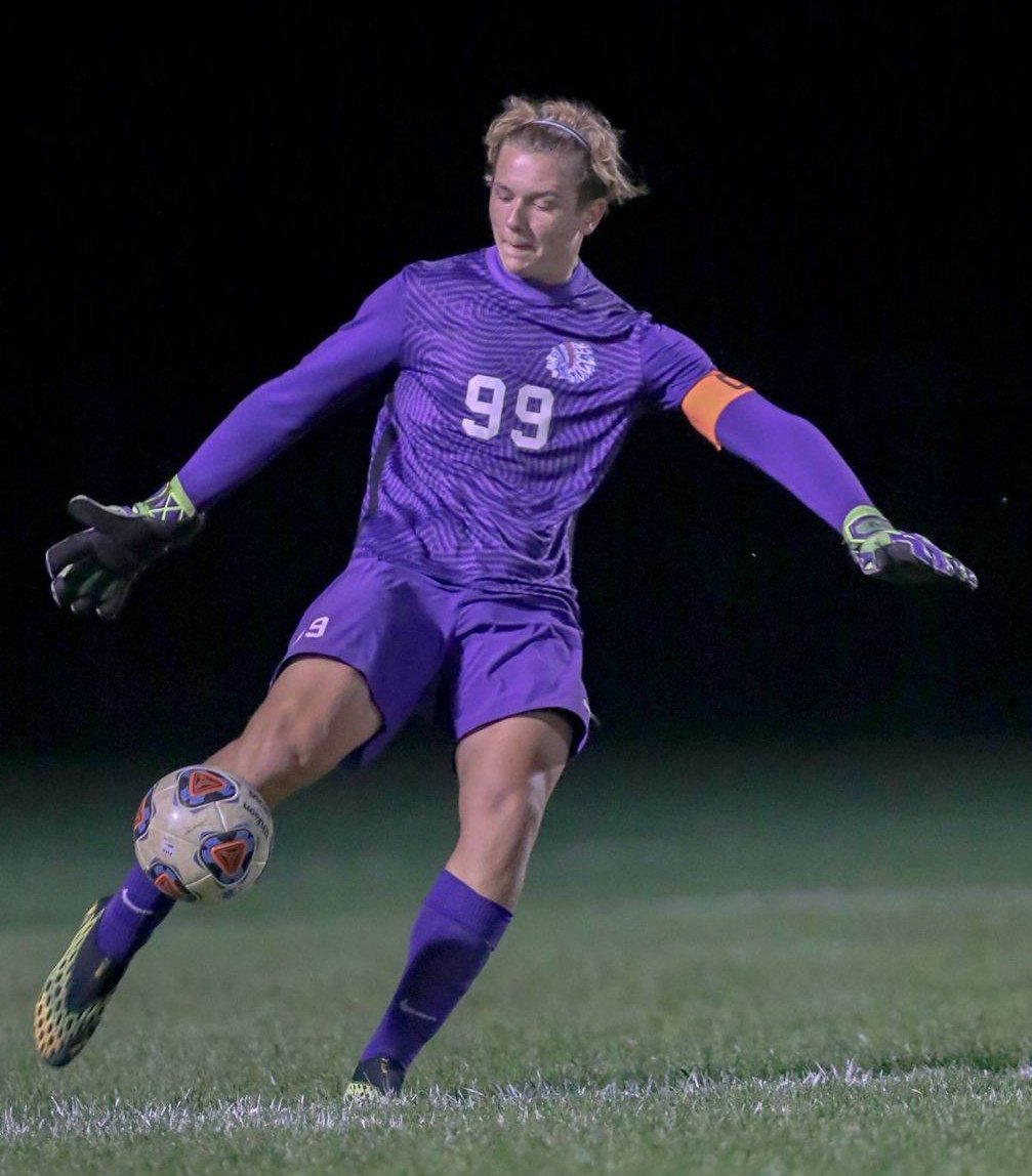 WhitelandBSocc's tweet photo. Nolan Ferguson is the 2021 Daily Journal Johnson County Player of the year for boys soccer!  Huge congrats! https://t.co/w5fdKa4ud6