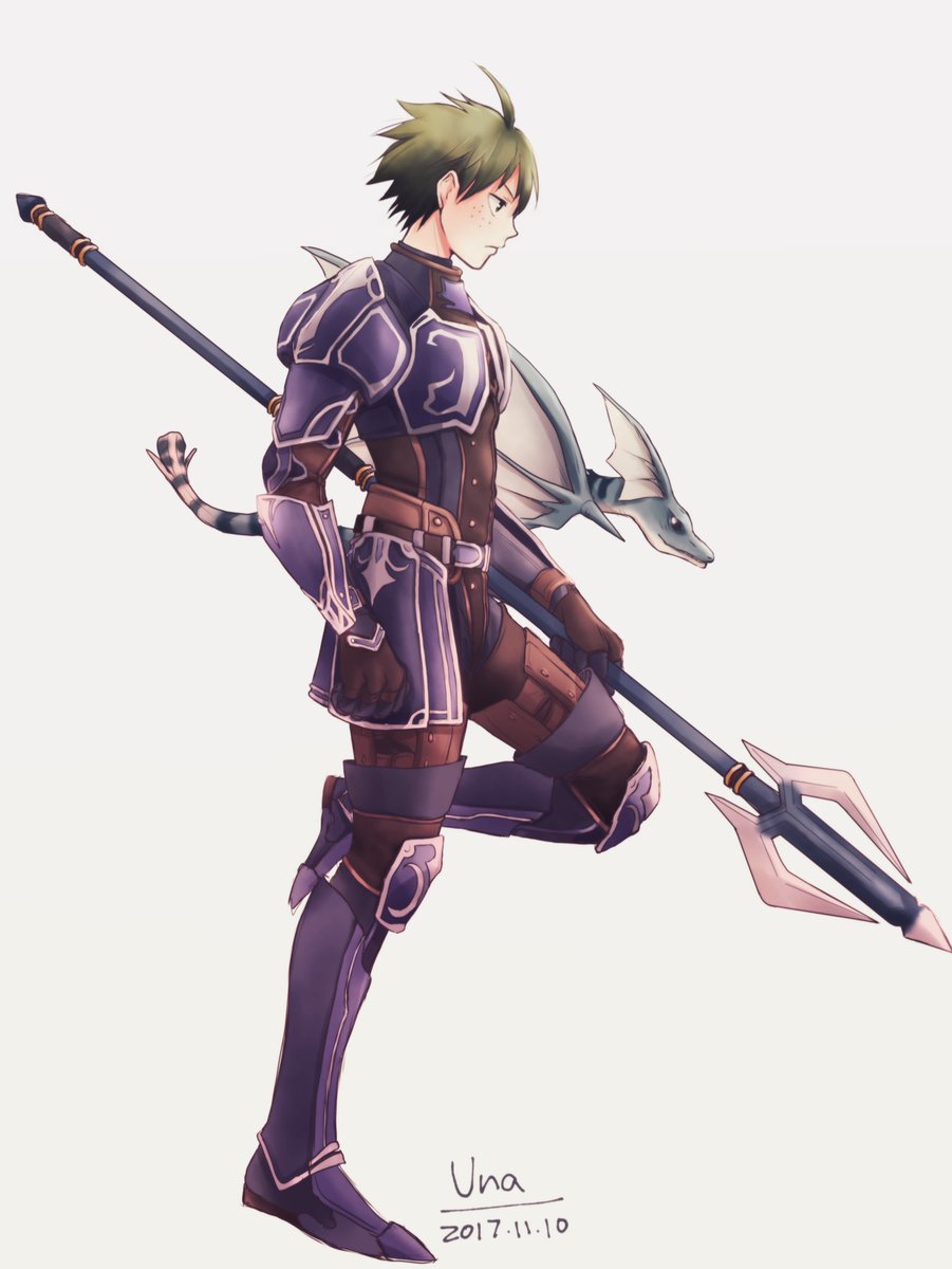 「4年前の今日に上げた竜騎士(FF11仕様)山口
(毎年同じの上げてる気がするゴメ」|うな🍊次は5/4SUPER RTS!!のイラスト