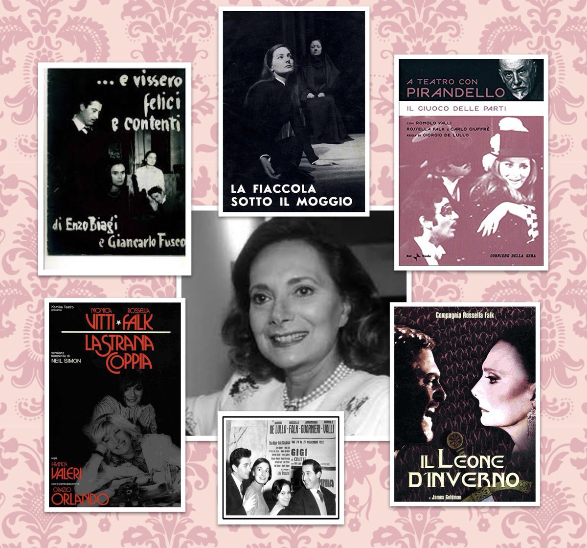 10 novembre 1926, Roma nasceva l’attrice di teatro e cinema Rossella Falk. 🎬🎥
„Ho sempre fatto quello che volevo senza grandi preoccupazioni: sono una che riesce a vedere le cose con molto distacco, pensando che poi tutto si accomoda.“
#RossellaFalk