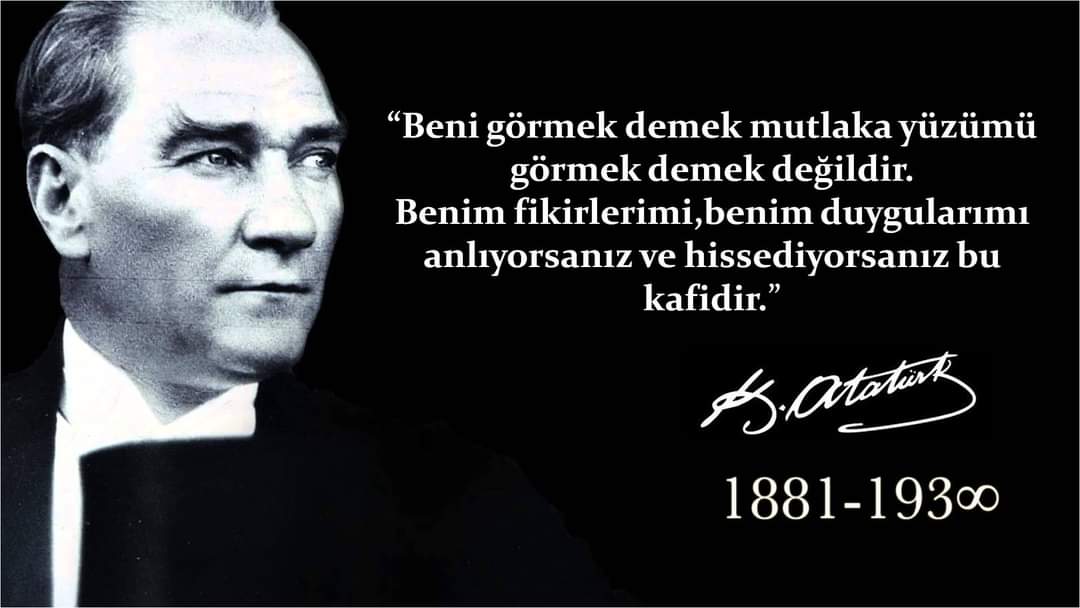 Sevgi... Saygi ve özlemle aniyoruz... #atatürk #10Kasim1938 #bazıinsanlarölümsüzdür