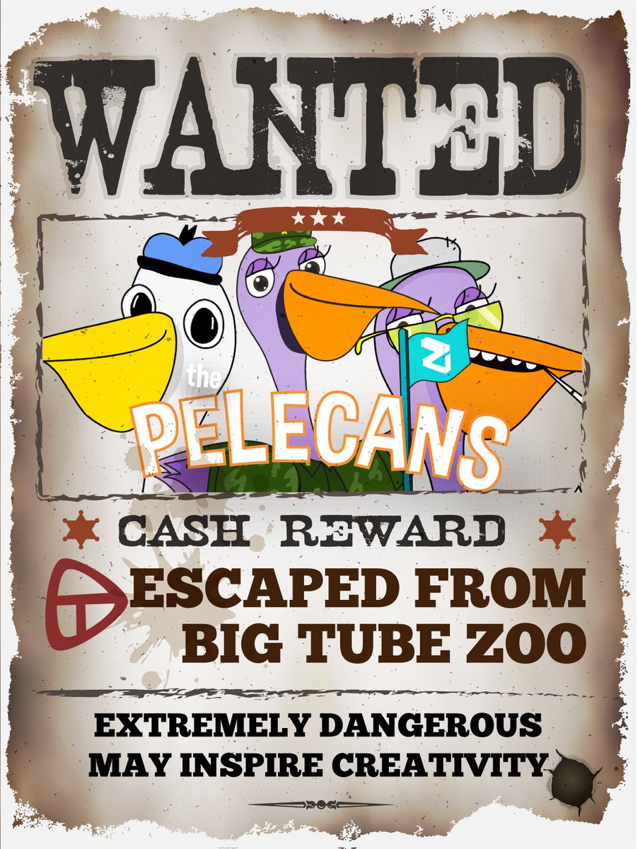 peleniadao's tweet photo. 🚨🚨Breaking News🚨🚨
Warning!
A wild flock of #PELECANS has escaped from Big Tube Corp Zoo and is now spreading creativity, positivity and ridiculous amounts of colour.
To aid them in their escape, hide them in your #Zilwallet via https://t.co/UFlOqGeTHm https://t.co/sAl842LqVJ