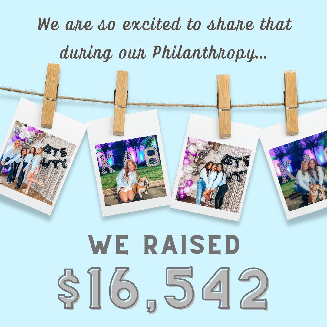 We feel so thankful that we were able to raise money and awareness during our fall philanthropy for <a href="/CASAfrsnomdra/">CASA of Fresno and Madera Counties</a> &amp; The Valley Animal Center!! 🤩🐶 Thank you to those that either donated or bought a shirt. On behalf of Kappa Alpha Theta, we could not thank you enough!!