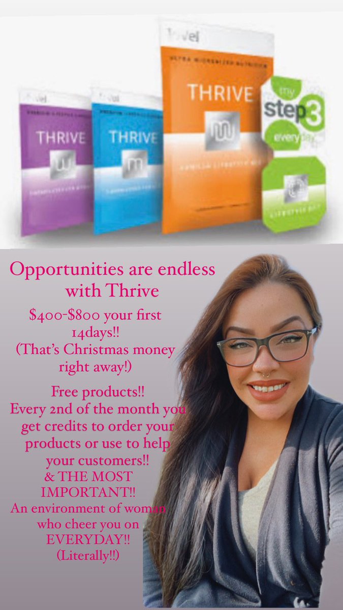 #THRIVE #Level #grindinandthrivin #workfromyourphone #opportunity #PositiveVibes