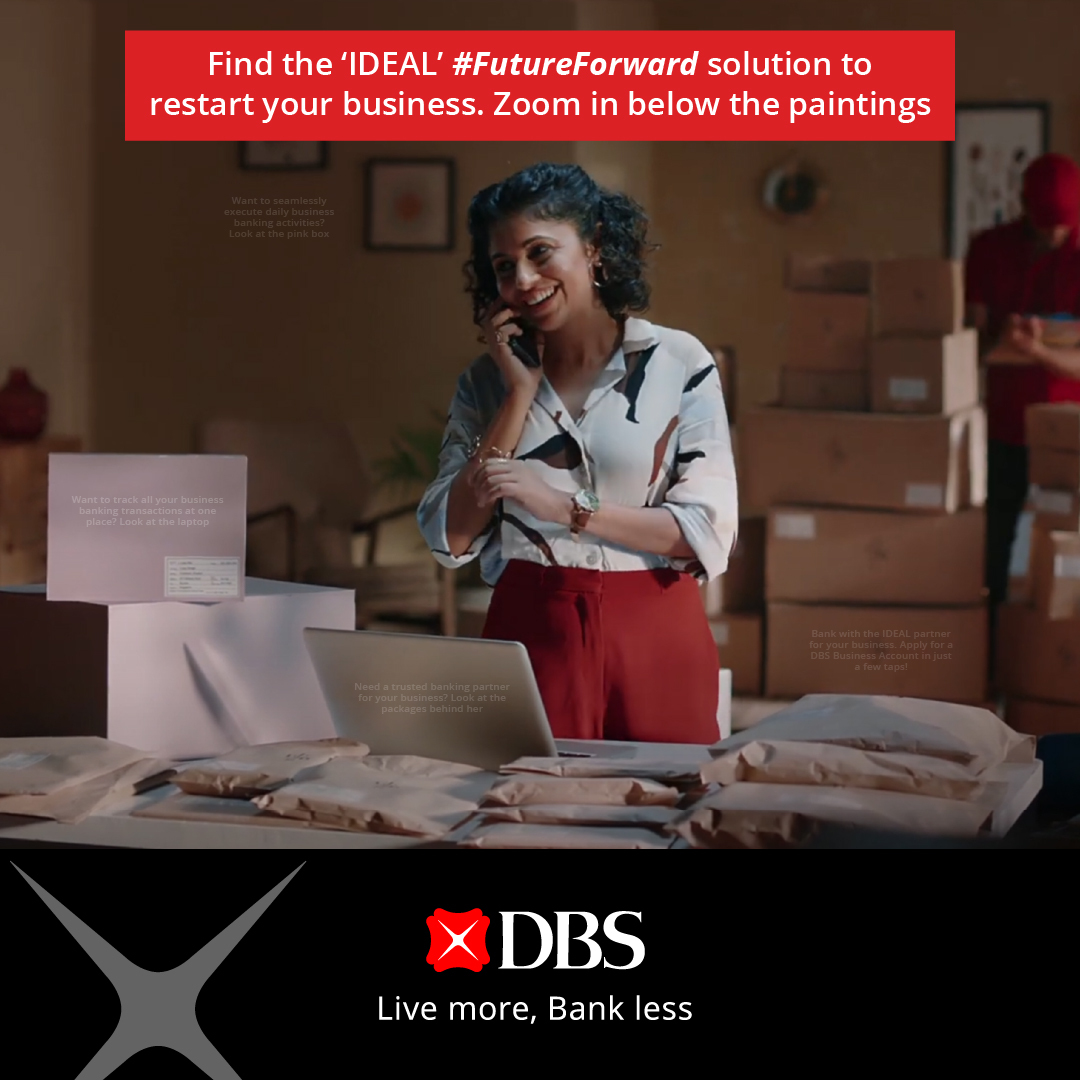 DBSBankIndia's tweet photo. If you found all our hidden messages,❤  this post! 

Discover hassle-free business banking solutions at your fingertips with DBS IDEAL.

Partner with @DBSBankIndia for a #SafeRestart: https://t.co/JI9DhSw2Un

#SafelyRestartWithDBS #DBSSMEBanking #FutureForward https://t.co/3XrEvoV3Ut