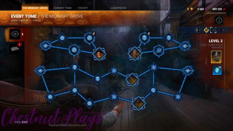ChestnutPlays's tweet photo. Midnight Grove DBD Event: Completed - I'm surprised I actually completed the event tome! #IntPiPoMo
π https://t.co/XDt8WhtoBf https://t.co/q3IBTM6ciZ