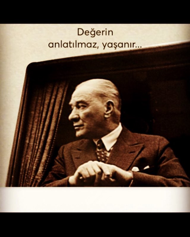 leventtimur's tweet photo. Cumhuriyetimizin kurucusu, Başkomutan Mustafa Kemal Atatürk’ü sevgi, saygı, minnet ve özlemle anıyoruz. Değerin anlatılmaz, yaşanır… #anlatılmazyaşanır https://t.co/uyED5wBLNR