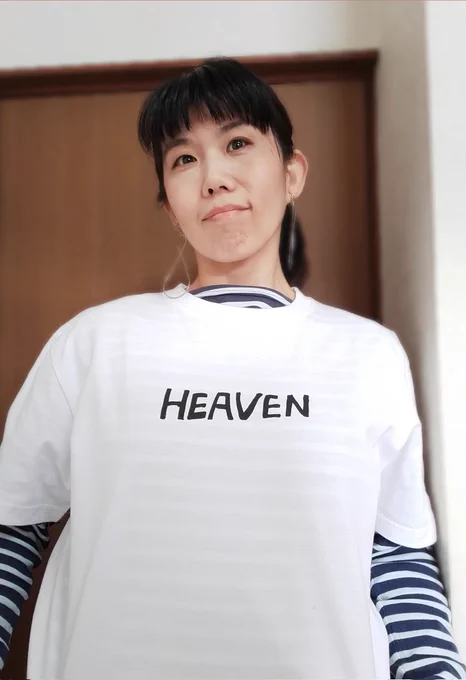 令和に復活した お笑いマンガ道場(@mangadoujo_CTV)おまけコーナーのTシャツプレゼント当たった〜!うれしい〜!🎊車だん吉さんのイラスト再現すごい!🥳🥳🥳 