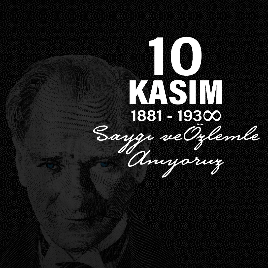Fikirler Ölmez!
Aramızdan ayrılışının 83.yılında Gazi Mustafa Kemal Atatürk'ü saygı, özlem, minnet ve rahmetle anıyoruz.
#10kasım