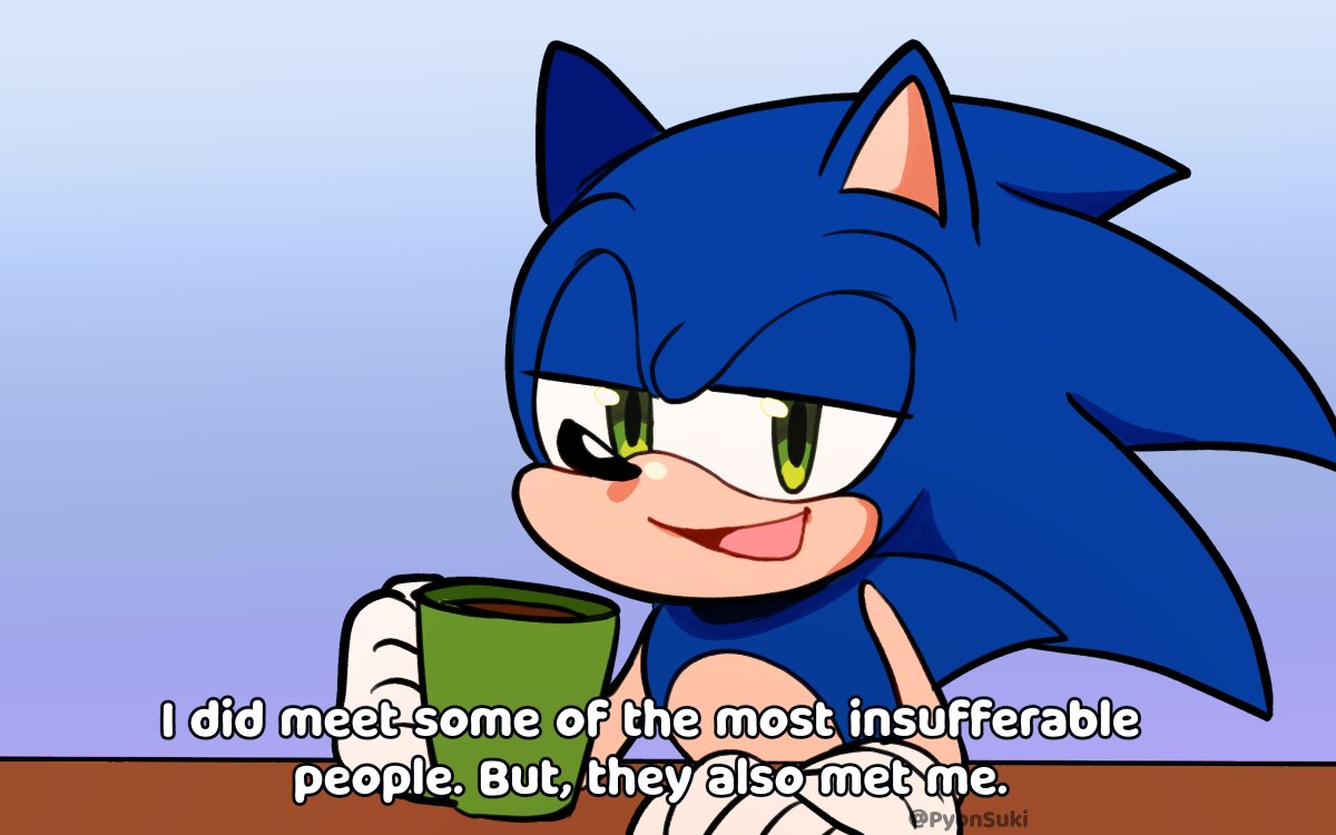 MimiiPyon's tweet image. Sonic Says:
--
#SonicTheHedgehog