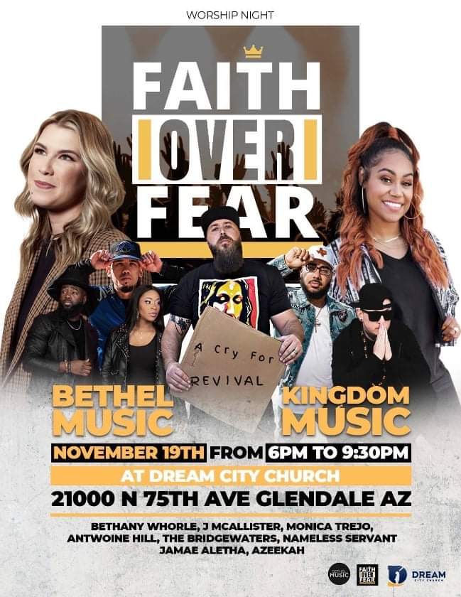 Next Stop On The *Light On A Hill Tour* 

Glendale, AZ // Friday // 11.19.21 
<a href="/dreamcitychurch/">Dream City Church</a> With 👇🏽👇🏽👇🏽

 <a href="/bethelmusic/">bethelmusic</a> @kingdommuzicministries
 @bethanywohrle @monicahilltrejo @antwoine_hill_kmf
@azeekahmusic @jmcallistermusic 
 Come Out &amp; Lift Up Jesus With Us!🙏🏾
