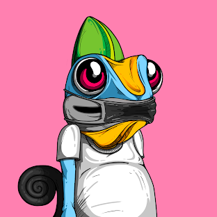 Kaylagianna02's tweet photo. I'm gonna go mint 20 more @Chameleon_NFT to add to my collection. Then I am going to give one away! Stay tuned! I really love where this project is going. The discord is always good vibes, clear roadmap, great team, community giveback, amazing art! https://t.co/N2CU73uTrK