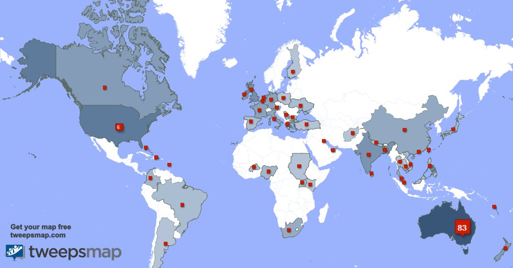 Special thank you to my 4 new followers from Brazil last week. tweepsmap.com/!StartupTSG
