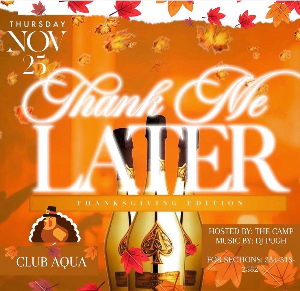 Dash_Tv's tweet photo. Oops  🤭  Back By Popular Demand #ThankMeLater 🦃  On the 25th 🥳 LAST PARTY OVER  500+ PEOPLE ATTENDED Do to Expected Capacity increase 💃🏼🕺💃🏼👯‍♀️ WE WILL HAVE 2 LINES TO MAKE ENTRY SMOOTHER ALL LADIES MUST DRIVE THE BOAT ⛵️ 🍾 DON’T MISS OUT 🦃 #ThankMeLater 
(📍 6804 Atlanta Hwy https://t.co/oYP3dcVl6y