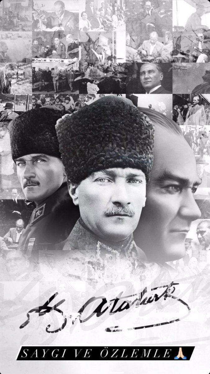 Saygı, özlem ve minnetle. 

#10kasım
#onsuzkasım
#sonsuzkasım