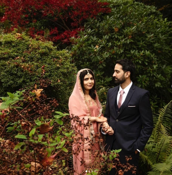 PineapplePak's tweet photo. Pakistan's Nobel laureate @Malala  has announced her marriage with @MalikAsser 
who is serving as General Manager High Performance for PCB. Congratulations to the couple!
#malala https://t.co/IuqEqzevFm